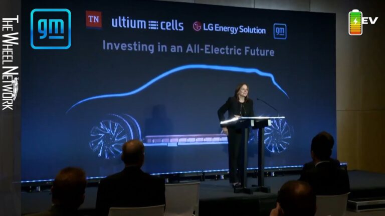 GM Ultium Nashville Announcement – EV Battery Production in Tennessee