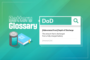 Battery Glossary – DoD (Depth of Discharge)