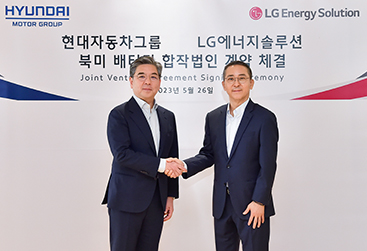 LG Energy Solution and Hyundai Motor Group to Establish Battery Cell Manufacturing Joint Venture in the U.S.