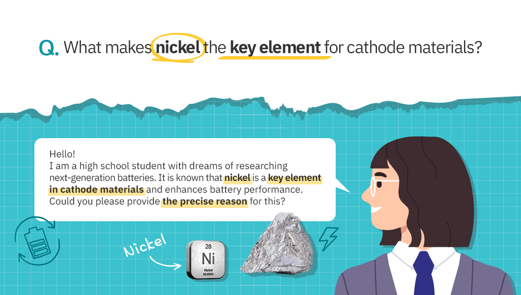 [All about Battery] Why is nickel the key element for cathode materials ...