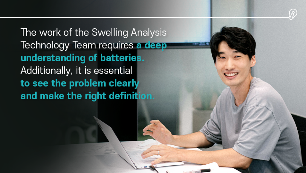 [IN:CHARGE] Yuhwan Noh of the Swelling Analysis Technology Team ...