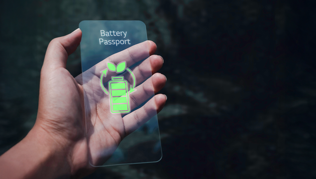 a hand holding a transparent device