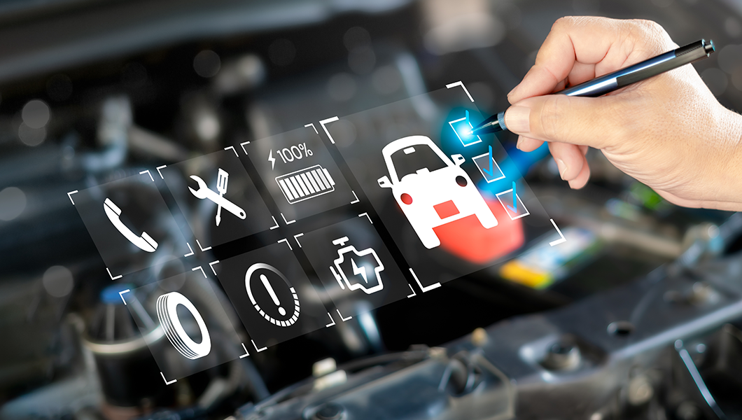 자동차 점검 및 유지보수 이미지